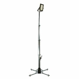 The SA LUMIN LED Tower Light is fully ATEX & IECEX certified transportable led lighting tower proving powerful 25000 lumen light output from a height of over 5 metres. The towerlight is suitable for use in Oil refineries, Aircraft maintenance, Chemical plants,Offshore platforms, renewable plants, and Confined spaces.