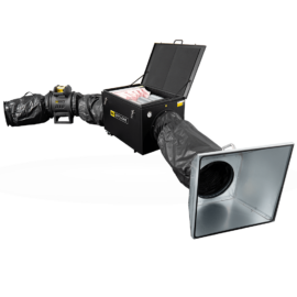 SA CYCLONE Paint Vapour Extraction System is a unique, fully EX compliant, modular and portable extraction solution for use when carrying out painting and coating operations on site.