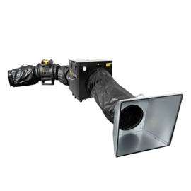 The SA CYCLONE Compact Dust Extraction System is a unique, fully EX compliant, modular, compact and portable dust extraction solution for use when carrying out blasting, cutting and other dust producing operations on site especially where there are space limitations. The main Air Mover is EX type certified to ATEX, IECEX, UKEX and INMETRO standards for Zones 1 and 2 and all the other elements of the system are fully EX compliant including having Ignition Risk Assessments. All materials are antistatic with the facility to static bond and ground the entire system which removes the risk of any static build up. The result is a highly mobile, highly effective and completely safe system of dust removal.